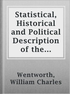 cover image of Statistical, Historical and Political Description of the Colony of New South Wales and its Dependent Settlements in Van Diemen's Land